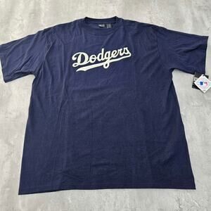 Dodgers T-Shirt Gear for Sports Size XL New With Tags Blue Genuine Merchandise